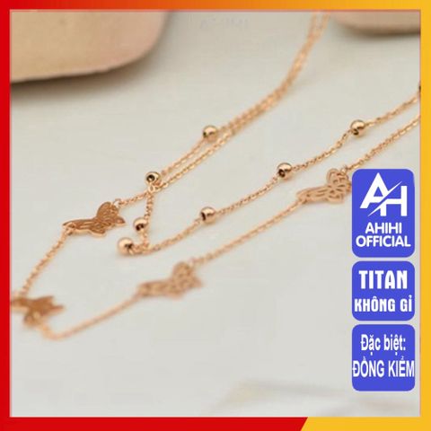 Dây Chuyền Nữ Titan Cao Cấp - Thiết Kế Tinh Tế, Sang Trọng, Chống Trầy Xước, An Toàn Cho Da - Quà Tặng Lý Tưởng Cho Phái Đẹp