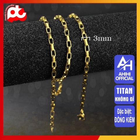 Dây Chuyền Titan Nam Cao Cấp - Thời Trang Mạnh Mẽ và Đẳng Cấp, Chất Liệu Chống Oxy Hóa, Phụ Kiện Nam Tuyệt Vời