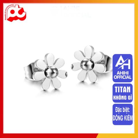 Bông Tai Nữ Titan Cao Cấp - Thanh Lịch, Sang Trọng, Chống Gỉ Sét - Phụ Kiện Thời Trang Nữ Đẹp, An Toàn Cho Da