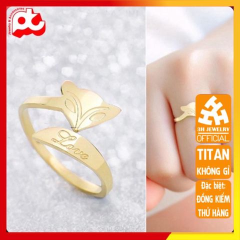 Nhẫn Nữ Titan Cao Cấp - Thiết Kế Thanh Lịch Chống Gỉ, Đa Dạng Màu Sắc và Kích Thước - Phụ Kiện Thời Trang Sang Trọng