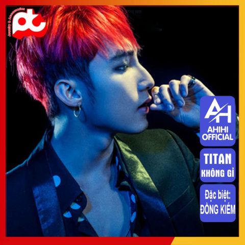 Bông Tai Titan Nam Cao Cấp - Thiết Kế Đẳng Cấp, Không Gỉ, Kiểu Khoen Tròn - Phụ Kiện Thời Trang Nam Thanh Lịch