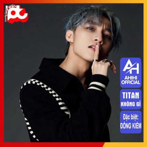 Bông Tai Titan Nam Cao Cấp - Thiết Kế Đẳng Cấp, Không Gỉ, Kiểu Khoen Tròn - Phụ Kiện Thời Trang Nam Thanh Lịch