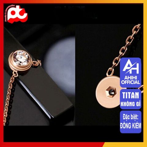 Dây Chuyền Nữ Titan Cao Cấp - Thiết Kế Sang Trọng, Bền Bỉ, An Toàn Cho Da, Nhiều Màu Sắc Để Lựa Chọn - Quà Tặng Hoàn Hảo