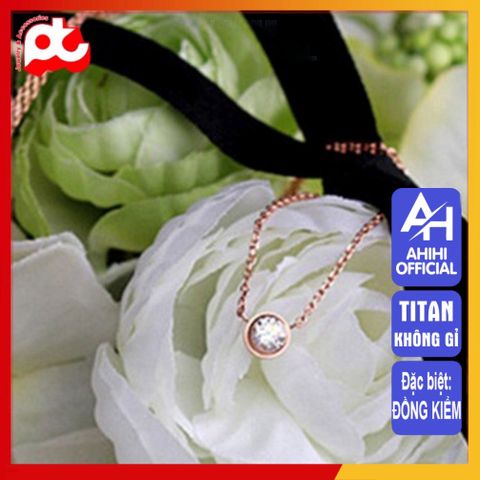 Dây Chuyền Nữ Titan Cao Cấp - Thiết Kế Sang Trọng, Bền Bỉ, An Toàn Cho Da, Nhiều Màu Sắc Để Lựa Chọn - Quà Tặng Hoàn Hảo