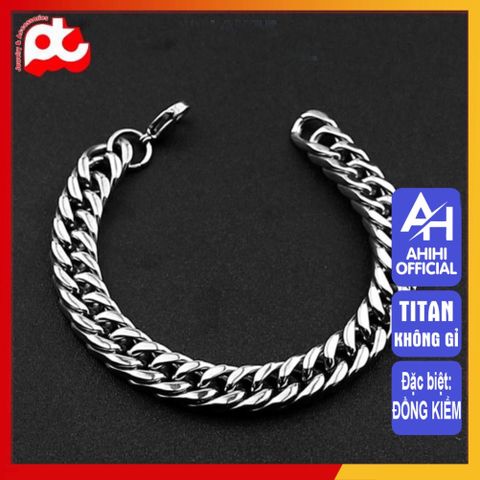 Lắc Tay Titan Cao Cấp Nam Nữ - Phong Cách Mạnh Mẽ, Bền Bỉ, Không Gỉ - Phụ Kiện Thời Trang Sang Trọng 3H JEWELRY
