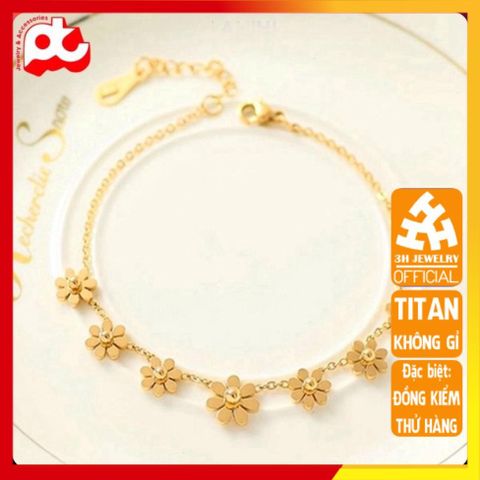 Lắc Tay Nữ Titan Cao Cấp - Trang Sức Sang Trọng, Không Gỉ, Phù Hợp Với Mọi Phong Cách - Lựa Chọn Quà Tặng Ý Nghĩa