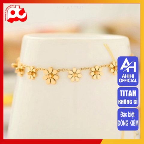 Lắc Tay Nữ Titan Cao Cấp - Trang Sức Sang Trọng, Không Gỉ, Phù Hợp Với Mọi Phong Cách - Lựa Chọn Quà Tặng Ý Nghĩa
