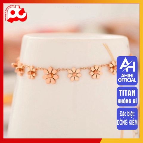 Lắc Tay Nữ Titan Cao Cấp - Trang Sức Sang Trọng, Không Gỉ, Phù Hợp Với Mọi Phong Cách - Lựa Chọn Quà Tặng Ý Nghĩa