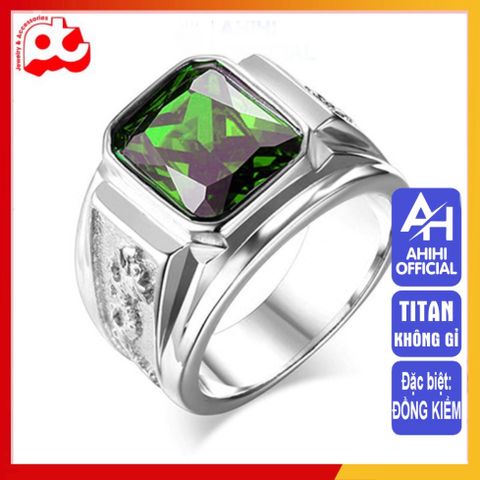 Nhẫn Nam Titan Cao Cấp - Thiết Kế Nam Tính, Kháng Gỉ, Bền Bỉ - Phụ Kiện Thời Trang Đẳng Cấp Cho Đấng Mày Râu