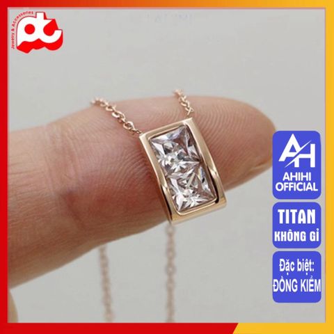 Dây Chuyền Nữ Titan Cao Cấp - Sang Trọng, Bền Bỉ, Thiết Kế Tinh Tế - Quà Tặng Hoàn Hảo Cho Phái Đẹp