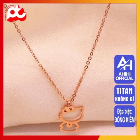 Dây Chuyền Nữ Titan Cao Cấp - Thiết Kế Sang Trọng, Tinh Tế, Chống Trầy Xước - Phụ Kiện Thời Trang Nữ An Toàn Cho Da