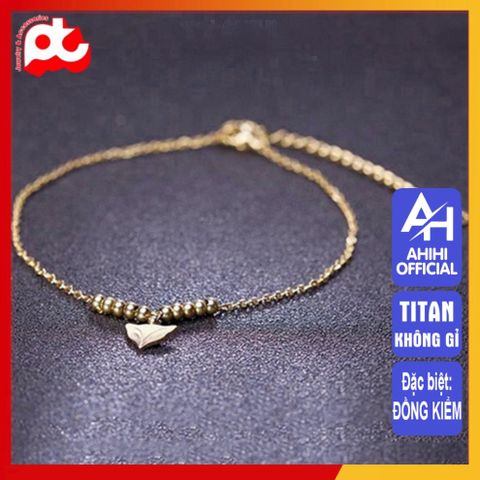 Lắc Chân Nữ Titan Cao Cấp - Thiết Kế Thanh Lịch, Bền Bỉ, Không Gỉ - Trang Sức Thời Trang Phù Hợp Mọi Phong Cách
