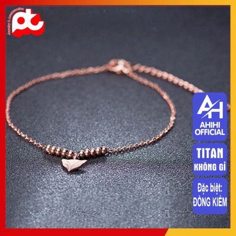 Lắc Chân Nữ Titan Cao Cấp - Thiết Kế Thanh Lịch, Bền Bỉ, Không Gỉ - Trang Sức Thời Trang Phù Hợp Mọi Phong Cách