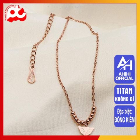 Lắc Chân Nữ Titan Cao Cấp - Thiết Kế Thanh Lịch, Bền Bỉ, Không Gỉ - Trang Sức Thời Trang Phù Hợp Mọi Phong Cách