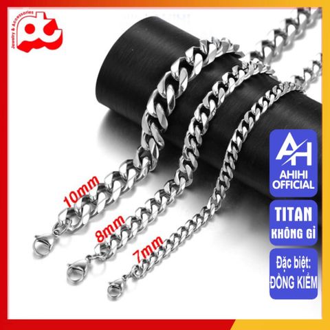 Dây Chuyền Nam Titan Cao Cấp - Phong Cách Mạnh Mẽ, Chống Gỉ, Thời Trang Đẳng Cấp, Quà Tặng Ý Nghĩa cho Đấng Mày Râu
