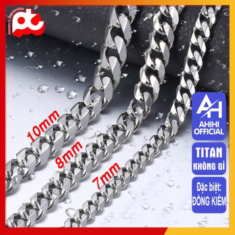 Dây Chuyền Nam Titan Cao Cấp - Phong Cách Mạnh Mẽ, Chống Gỉ, Thời Trang Đẳng Cấp, Quà Tặng Ý Nghĩa cho Đấng Mày Râu