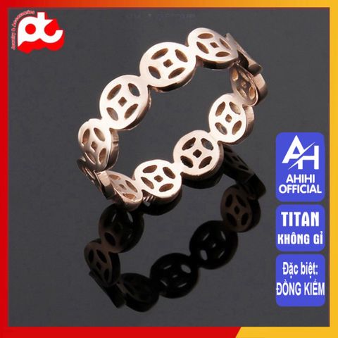 Nhẫn Nữ Titan Cao Cấp - Thiết Kế Thanh Lịch, Chống Gỉ, An Toàn Cho Da, Phụ Kiện Thời Trang Sang Trọng, Quà Tặng Ý Nghĩa