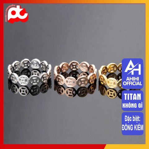 Nhẫn Nữ Titan Cao Cấp - Thiết Kế Thanh Lịch, Chống Gỉ, An Toàn Cho Da, Phụ Kiện Thời Trang Sang Trọng, Quà Tặng Ý Nghĩa