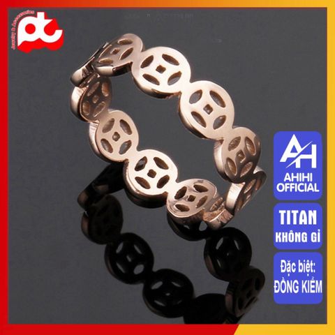 Nhẫn Nữ Titan Cao Cấp - Thiết Kế Thanh Lịch, Chống Gỉ, An Toàn Cho Da, Phụ Kiện Thời Trang Sang Trọng, Quà Tặng Ý Nghĩa