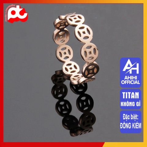 Nhẫn Nữ Titan Cao Cấp - Thiết Kế Thanh Lịch, Chống Gỉ, An Toàn Cho Da, Phụ Kiện Thời Trang Sang Trọng, Quà Tặng Ý Nghĩa