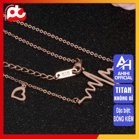 Dây Chuyền Nữ Titan Cao Cấp - Sang Trọng, Tinh Tế, Không Đen, Chống Gỉ - Phụ Kiện Thời Trang Nữ An Toàn Cho Da