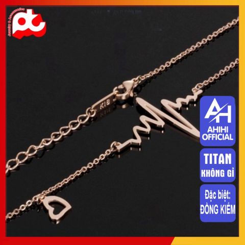 Dây Chuyền Nữ Titan Cao Cấp - Sang Trọng, Tinh Tế, Không Đen, Chống Gỉ - Phụ Kiện Thời Trang Nữ An Toàn Cho Da