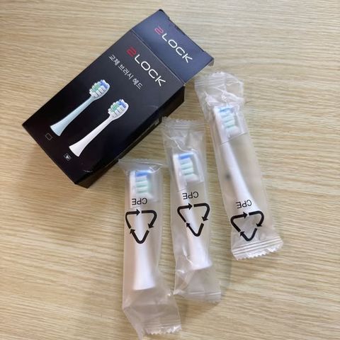 Set 3 đầu bàn chải điện 2LOCK chính hãng – Công nghệ rung siêu mạnh, bảo vệ nướu, sạch sâu và chống nước IPX7, sạc Type-C tiện lợi