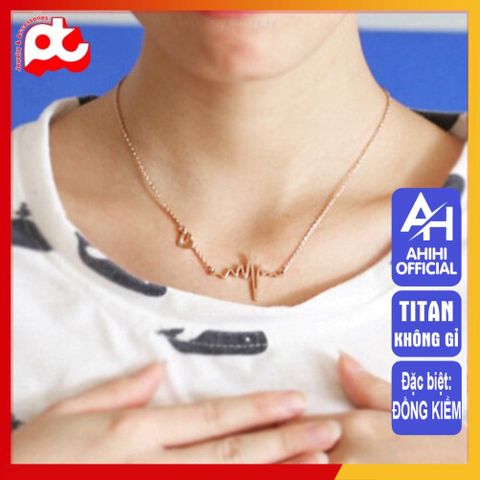 Dây Chuyền Nữ Titan Cao Cấp - Sang Trọng, Tinh Tế, Không Đen, Chống Gỉ - Phụ Kiện Thời Trang Nữ An Toàn Cho Da