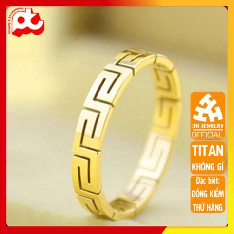 Nhẫn Nữ Titan Cao Cấp - Thiết Kế Thanh Lịch, Bền Bỉ, Chống Gỉ - Quà Tặng Sang Trọng Dành Cho Phụ Nữ