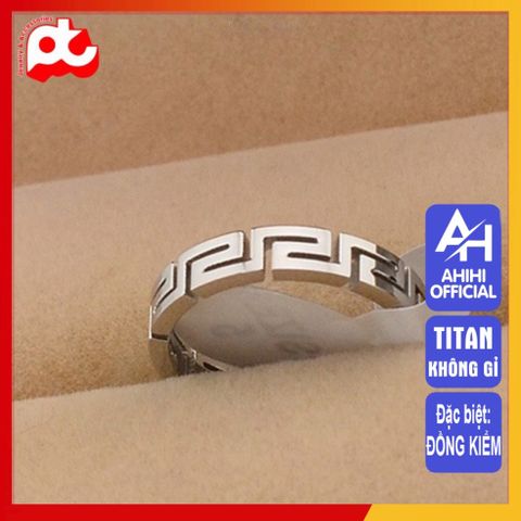 Nhẫn Nữ Titan Cao Cấp - Thiết Kế Thanh Lịch, Bền Bỉ, Chống Gỉ - Quà Tặng Sang Trọng Dành Cho Phụ Nữ
