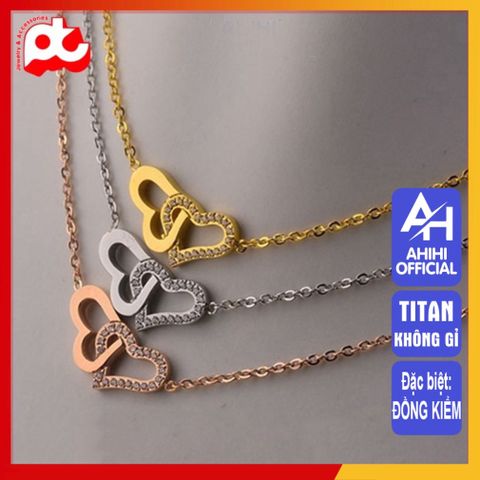 Dây Chuyền Nữ Titan Cao Cấp - Sang Trọng, Bền Bỉ, Chống Gỉ Sét - Phụ Kiện Thời Trang Đẹp Cho Phái Nữ