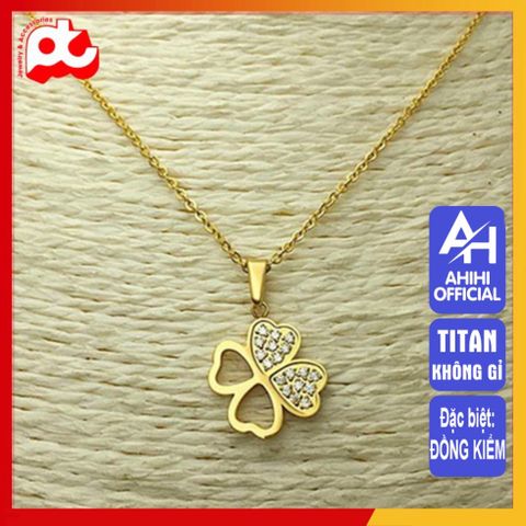 Dây Chuyền Nữ Titan Cao Cấp - Sang Trọng, Bền Bỉ, An Toàn Cho Da - Phụ Kiện Thời Trang Độc Đáo, Đều Có Màu Bạc, Vàng Tươi, Vàng Hồng
