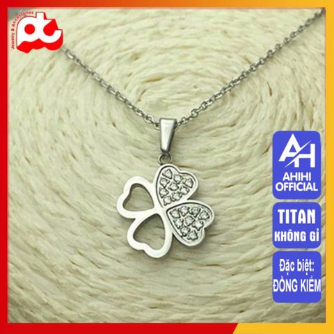 Dây Chuyền Nữ Titan Cao Cấp - Sang Trọng, Bền Bỉ, An Toàn Cho Da - Phụ Kiện Thời Trang Độc Đáo, Đều Có Màu Bạc, Vàng Tươi, Vàng Hồng
