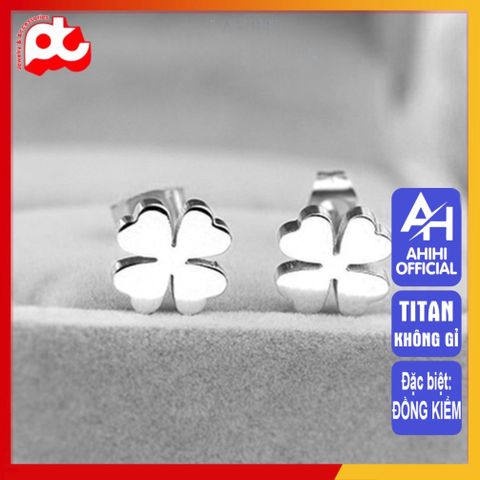 Bông Tai Nữ Titan Cao Cấp - Thiết Kế Thanh Lịch, Không Gỉ, An Toàn Cho Da, Nhiều Màu Sắc, Phụ Kiện Thời Trang Nữ
