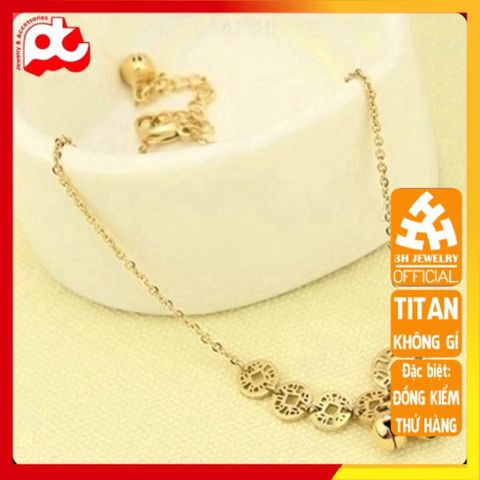 Lắc chân nữ titan cao cấp - Thiết kế thanh lịch, không gỉ, an toàn cho da, phụ kiện thời trang hoàn hảo, nhiều màu sắc hấp dẫn