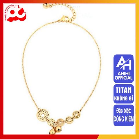 Lắc chân nữ titan cao cấp - Thiết kế thanh lịch, không gỉ, an toàn cho da, phụ kiện thời trang hoàn hảo, nhiều màu sắc hấp dẫn