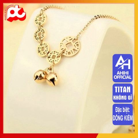 Lắc chân nữ titan cao cấp - Thiết kế thanh lịch, không gỉ, an toàn cho da, phụ kiện thời trang hoàn hảo, nhiều màu sắc hấp dẫn