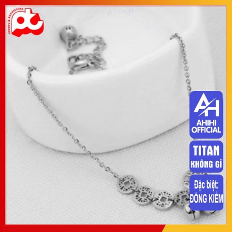 Lắc chân nữ titan cao cấp - Thiết kế thanh lịch, không gỉ, an toàn cho da, phụ kiện thời trang hoàn hảo, nhiều màu sắc hấp dẫn