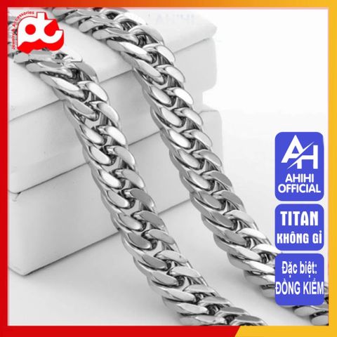 Dây Chuyền Nam Titan Cao Cấp - Phong Cách Thời Trang Mạnh Mẽ, Không Gỉ và An Toàn Cho Da - Quà Tặng Ý Nghĩa cho Đấng Mày Râu