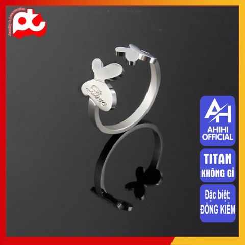 Nhẫn Nữ Titan Cao Cấp - Thiết Kế Thanh Lịch, Không Gỉ, Đa Dạng Màu Sắc, Phù Hợp Mọi Dịp, Quà Tặng Ý Nghĩa