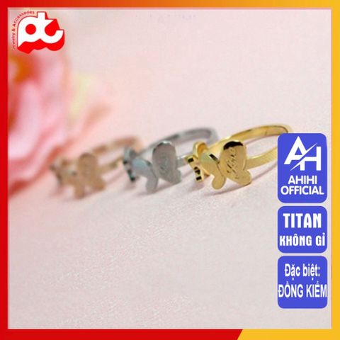 Nhẫn Nữ Titan Cao Cấp - Thiết Kế Thanh Lịch, Không Gỉ, Đa Dạng Màu Sắc, Phù Hợp Mọi Dịp, Quà Tặng Ý Nghĩa