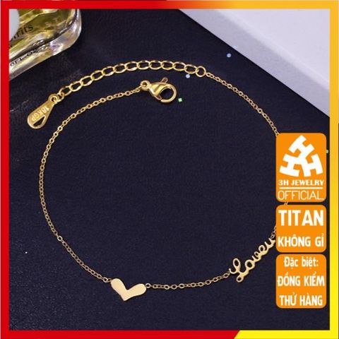 Lắc Chân Nữ Titan Cao Cấp - Chống Gỉ, Đèn Đẹp, Phong Cách Thanh Lịch, An Toàn Cho Da, Món Quà Thời Trang Hoàn Hảo