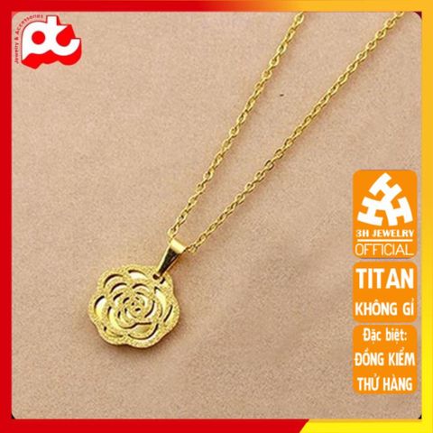Dây Chuyền Nữ Titan Cao Cấp - Thiết Kế Sang Trọng, Bền Đẹp, An Toàn Cho Da - Phụ Kiện Thời Trang Nữ Thích Hợp Mọi Dịp