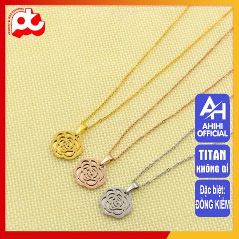 Dây Chuyền Nữ Titan Cao Cấp - Thiết Kế Sang Trọng, Bền Đẹp, An Toàn Cho Da - Phụ Kiện Thời Trang Nữ Thích Hợp Mọi Dịp