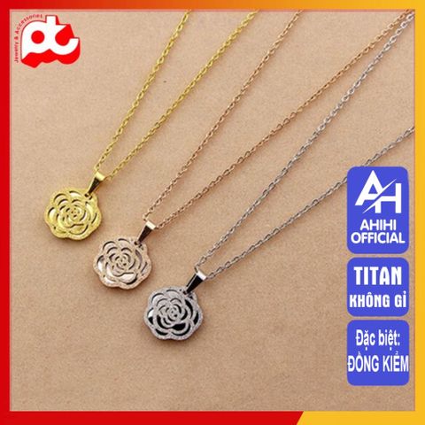Dây Chuyền Nữ Titan Cao Cấp - Thiết Kế Sang Trọng, Bền Đẹp, An Toàn Cho Da - Phụ Kiện Thời Trang Nữ Thích Hợp Mọi Dịp