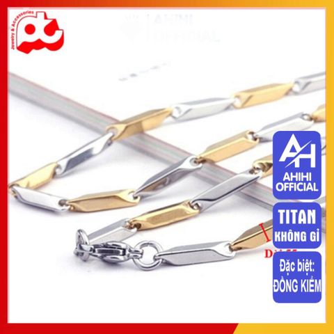 Dây Chuyền Titan Cao Cấp Nam - Dây Chuyền Sang Trọng, Đẳng Cấp Chống Gỉ, Phong Cách Mạnh Mẽ, Quà Tặng Ý Nghĩa