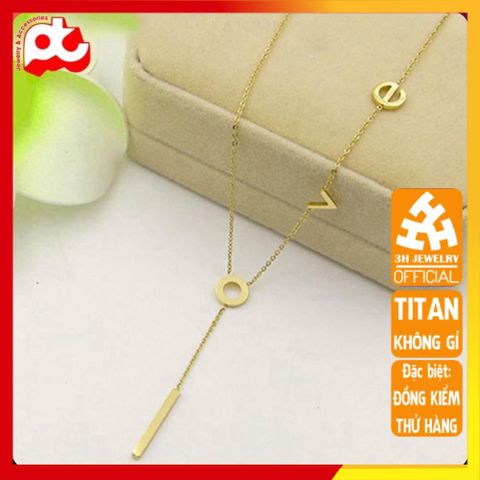 Dây Chuyền Nữ Titan Cao Cấp - Sang Trọng, Tinh Tế và Bền Bỉ - Phụ Kiện Thời Trang Nữ An Toàn Cho Da, Không Kích Ứng