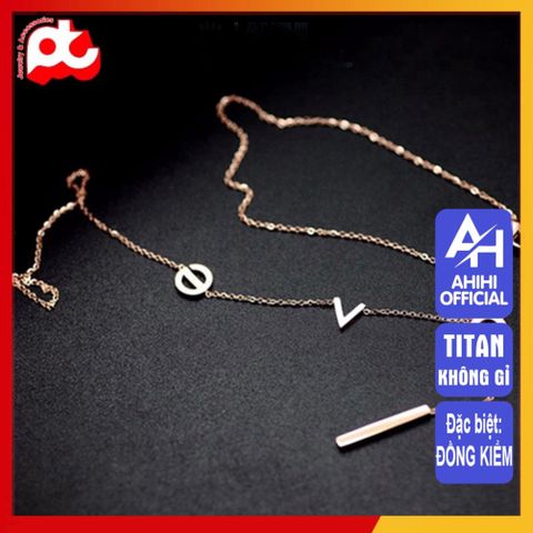 Dây Chuyền Nữ Titan Cao Cấp - Sang Trọng, Tinh Tế và Bền Bỉ - Phụ Kiện Thời Trang Nữ An Toàn Cho Da, Không Kích Ứng