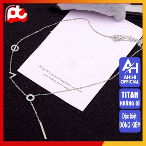 Dây Chuyền Nữ Titan Cao Cấp - Sang Trọng, Tinh Tế và Bền Bỉ - Phụ Kiện Thời Trang Nữ An Toàn Cho Da, Không Kích Ứng