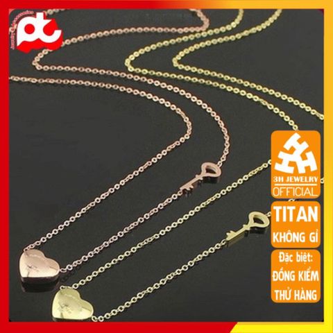 Dây Chuyền Nữ Titan Cao Cấp - Sang Trọng, Bền Bỉ, An Toàn Cho Da - Phụ Kiện Thời Trang Nữ Độc Đáo, Quà Tặng Ý Nghĩa